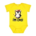 thumbnail image 1 of Inktastic Babys First Birthday Penguin 1 Year Old Girl Girls Baby Bodysuit, 1 of 5