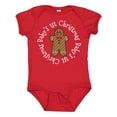 thumbnail image 1 of Inktastic Babys First Christmas Gingerbread Cookie Boys or Girls Baby Bodysuit, 1 of 5