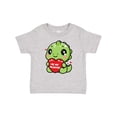 thumbnail image 1 of Inktastic Babys First Valentines Day Dinosaur Boys Baby T-Shirt, 1 of 5