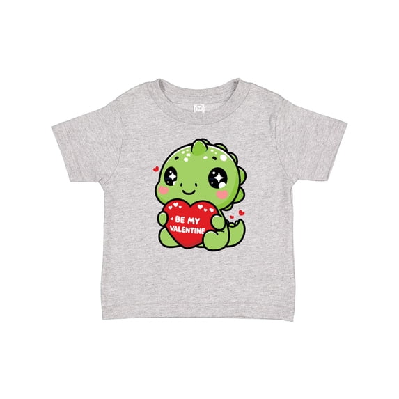 Inktastic Babys First Valentines Day Dinosaur Boys Baby T-Shirt