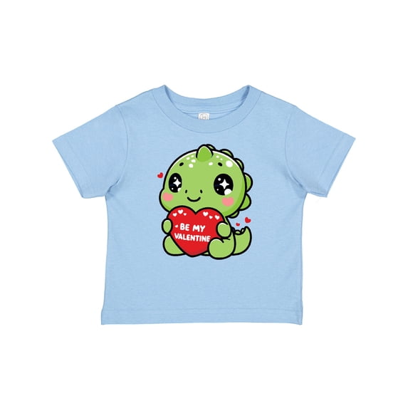 Inktastic Babys First Valentines Day Dinosaur Boys Baby T-Shirt