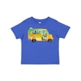 thumbnail image 1 of Inktastic Back to School Bus with Dinosaurs Boys or Girls Toddler T-Shirt, 1 of 5