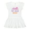 thumbnail image 1 of Inktastic Back to School Hello 3rd Grade Girls Toddler Dress, 1 of 5