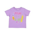 thumbnail image 1 of Inktastic Back to School Miss Talks a Lot Girls Toddler T-Shirt, 1 of 5