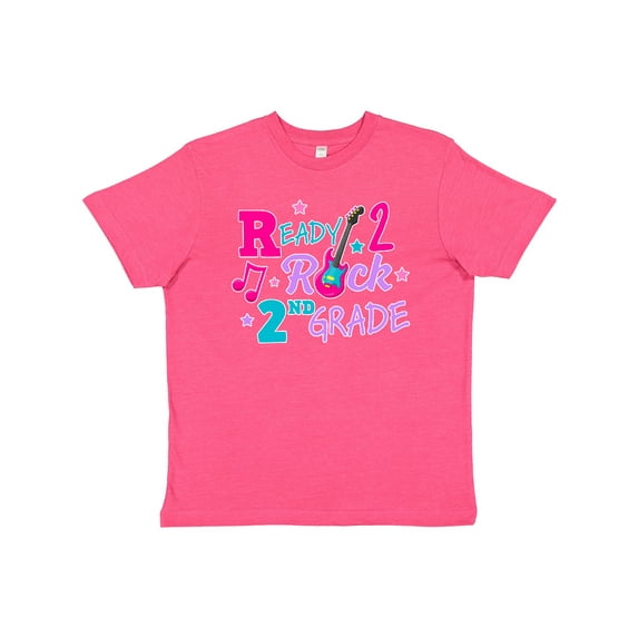 Inktastic Back to School Ready 2 Rock 2nd Grade Youth T-Shirt