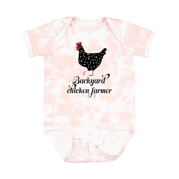 Inktastic Backyard Chicken Farmer Ancona Hen Girls Baby Bodysuit
