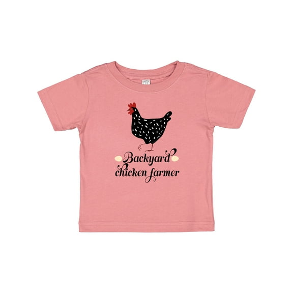 Inktastic Backyard Chicken Farmer Ancona Hen Girls Baby T-Shirt