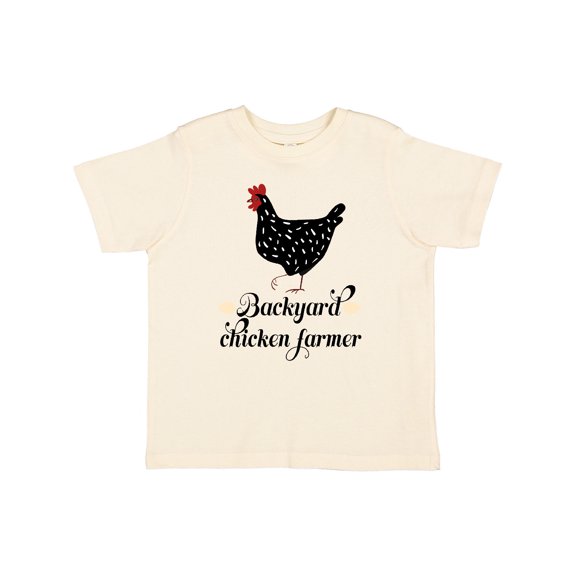 Inktastic Backyard Chicken Farmer Ancona Hen Girls Toddler T-Shirt