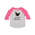thumbnail image 1 of Inktastic Backyard Chicken Farmer Ancona Hen Girls Toddler T-Shirt, 1 of 5
