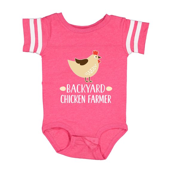 Inktastic Backyard Chicken Farmer Boys or Girls Baby Bodysuit