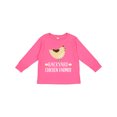 thumbnail image 1 of Inktastic Backyard Chicken Farmer Boys or Girls Long Sleeve Toddler T-Shirt, 1 of 5