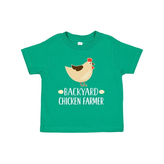 Inktastic Backyard Chicken Farmer Boys or Girls Toddler T-Shirt