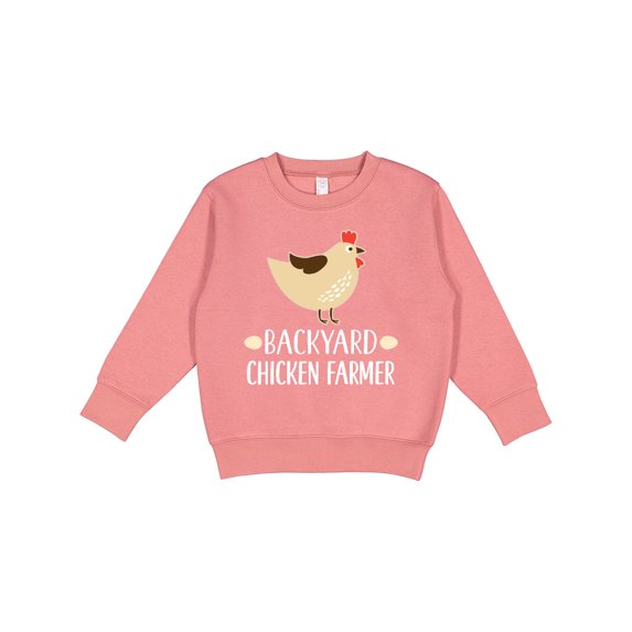 Inktastic Backyard Chicken Farmer Toddler Sweatshirt