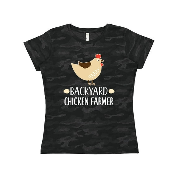 Inktastic Backyard Chicken Farmer Women's T-Shirt