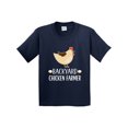 thumbnail image 1 of Inktastic Backyard Chicken Farmer Youth T-Shirt, 1 of 5