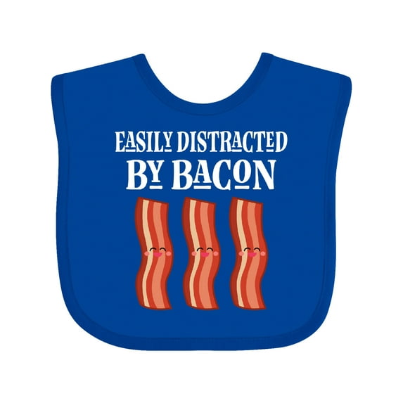 Inktastic Bacon Lover Boys or Girls Baby Bib