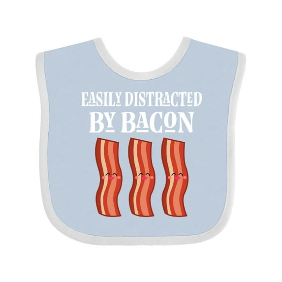 Inktastic Bacon Lover Boys or Girls Baby Bib