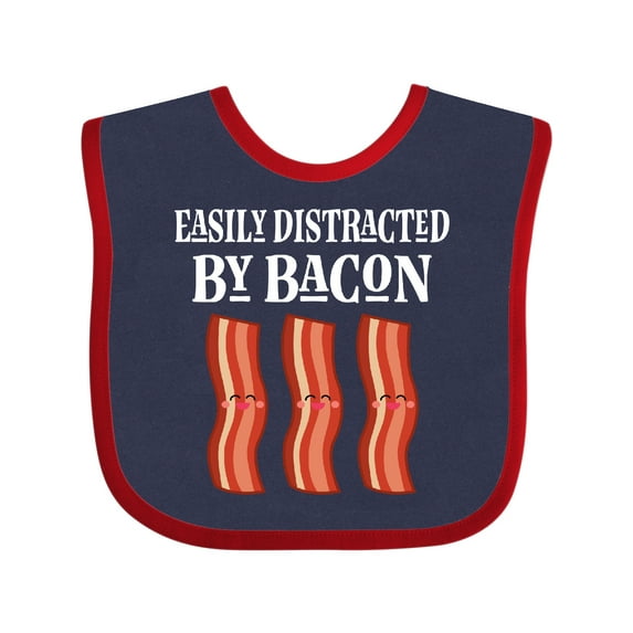 Inktastic Bacon Lover Boys or Girls Baby Bib
