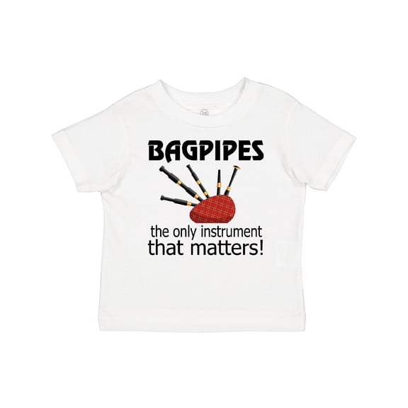Inktastic Bagpipe Player Funny Music Joke Boys or Girls Baby T-Shirt