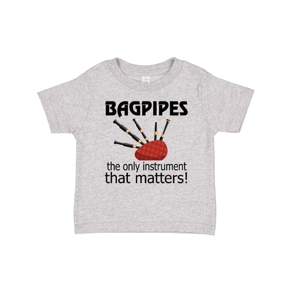 Inktastic Bagpipe Player Funny Music Joke Boys or Girls Baby T-Shirt