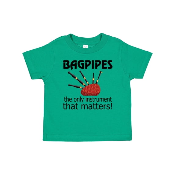 Inktastic Bagpipe Player Funny Music Joke Boys or Girls Baby T-Shirt