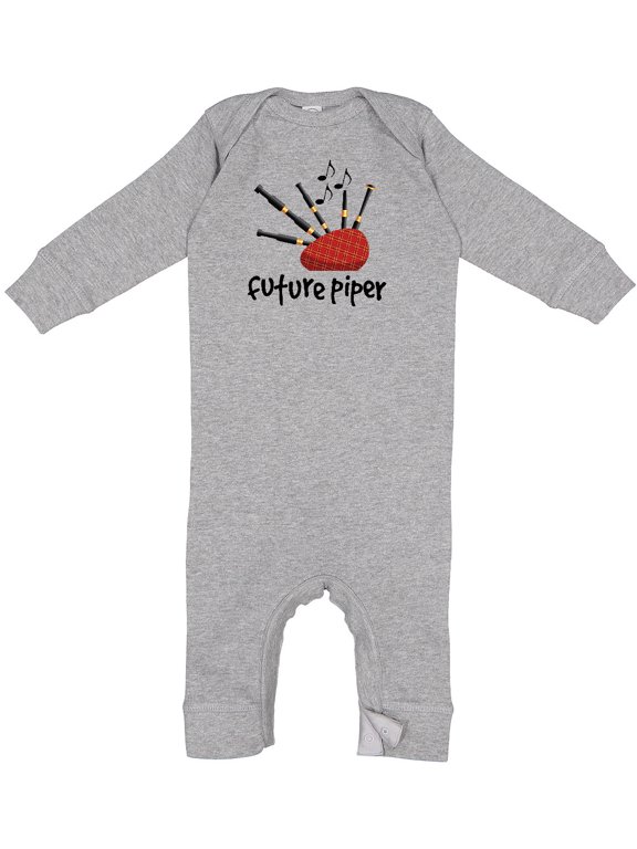 Bagpiper Kids Future Piper Baby Romper Coveralls