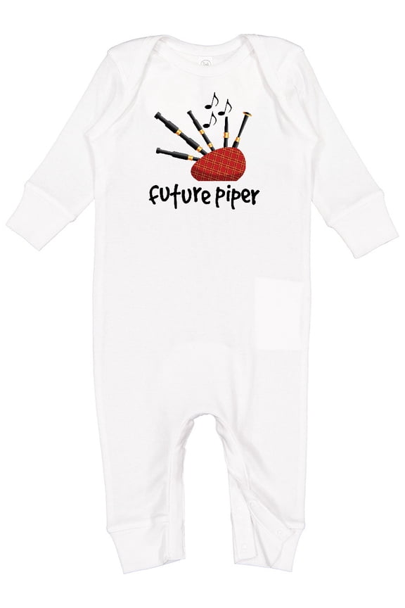 Bagpiper Kids Future Piper Baby Romper Coveralls