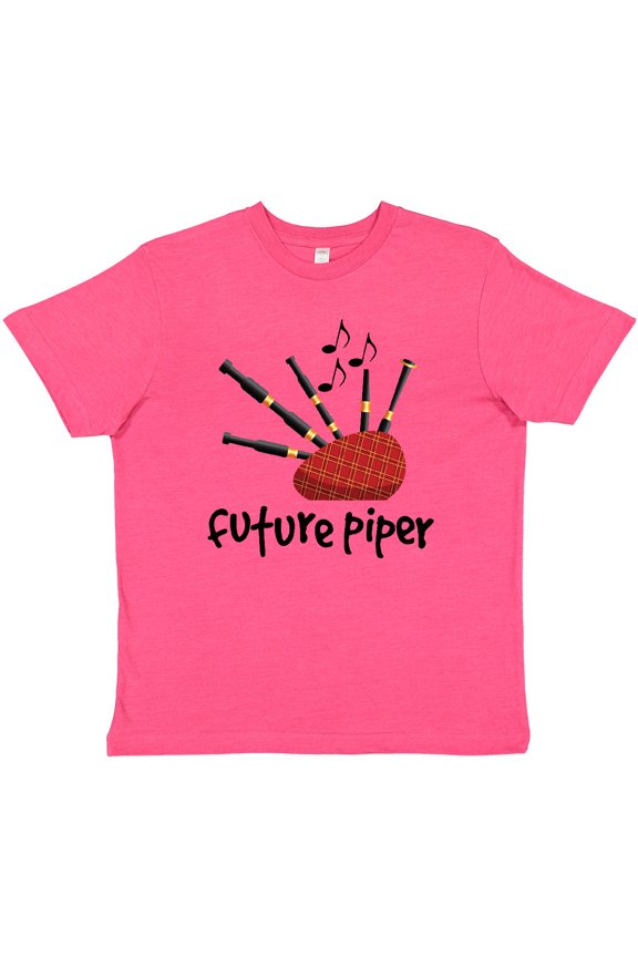 Bagpiper Kids Future Piper Youth T-Shirt