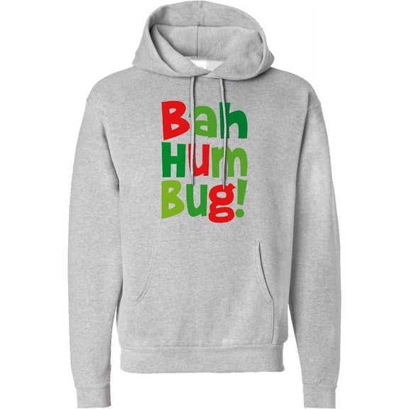 Inktastic Bah Humbug Adult Hoodie Sweatshirt