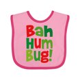 thumbnail image 1 of Inktastic Bah Humbug Boys or Girls Baby Bib, 1 of 4
