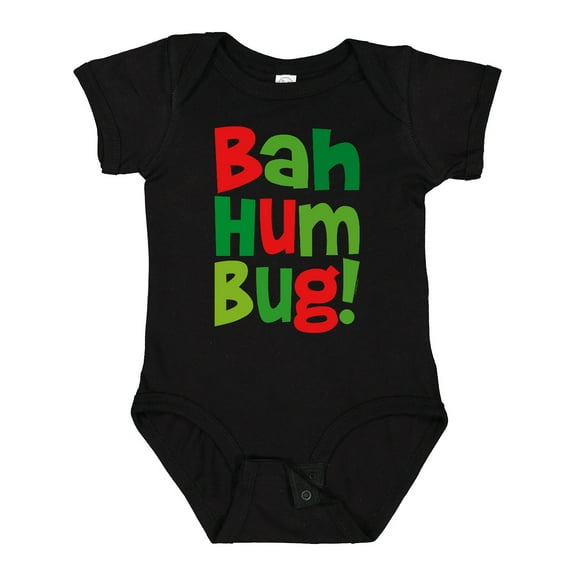 Inktastic Bah Humbug Boys or Girls Baby Bodysuit