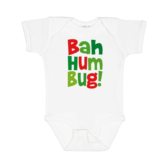 Inktastic Bah Humbug Boys or Girls Baby Bodysuit