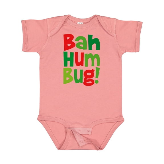 Inktastic Bah Humbug Boys or Girls Baby Bodysuit