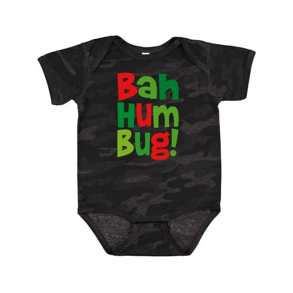 Inktastic Bah Humbug Boys or Girls Baby Bodysuit