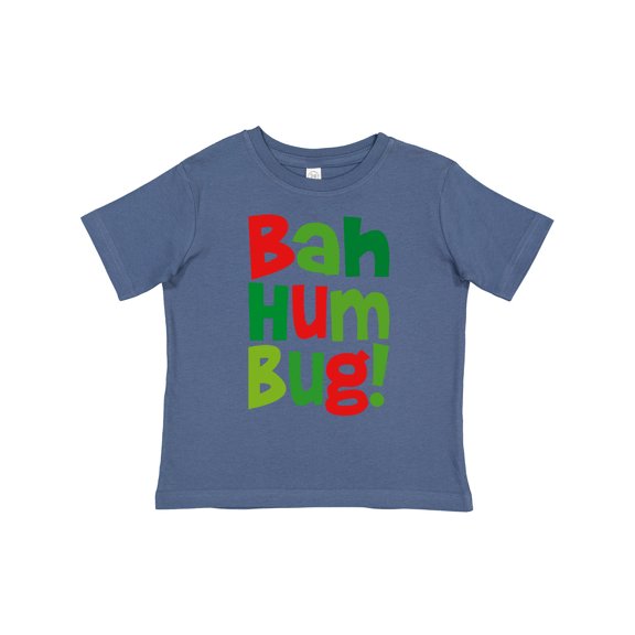 Inktastic Bah Humbug Boys or Girls Toddler T-Shirt