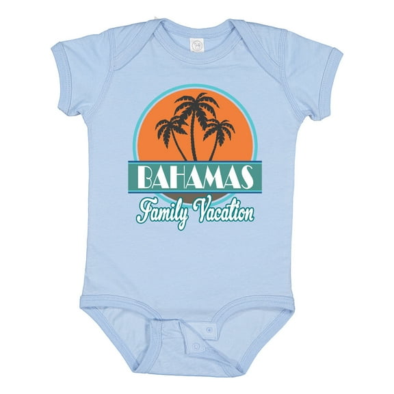 Inktastic Bahamas Family Vacation Matching Boys or Girls Baby Bodysuit