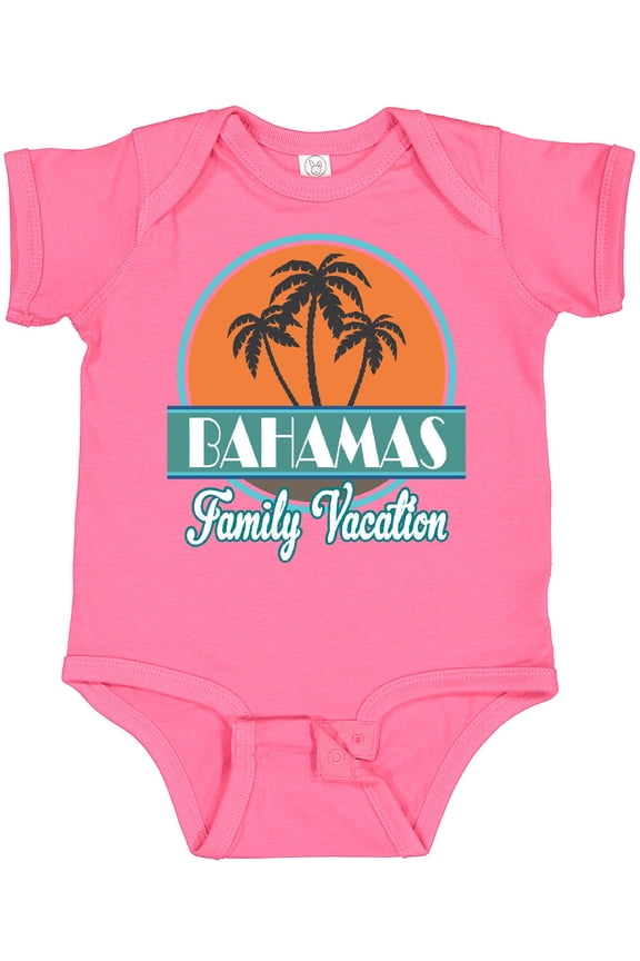 Bahamas Family Vacation Matching Boys or Girls Baby Bodysuit
