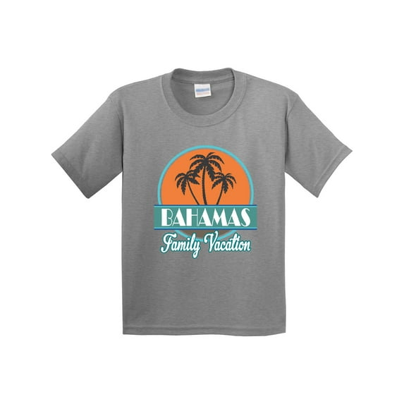 Inktastic Bahamas Family Vacation Matching Youth T-Shirt