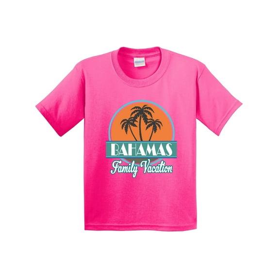 Inktastic Bahamas Family Vacation Matching Youth T-Shirt