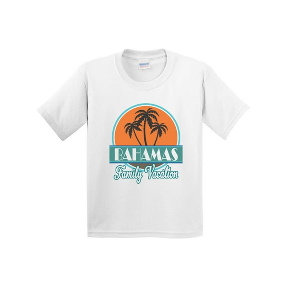 Inktastic Bahamas Family Vacation Matching Youth T-Shirt