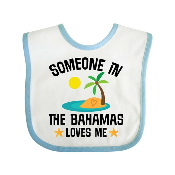 Inktastic Bahamas Vacation Souvenir Boys or Girls Baby Bib