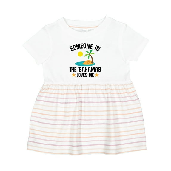 Inktastic Bahamas Vacation Souvenir Girls Baby Dress
