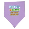 thumbnail image 1 of Inktastic Baker in Training Baking Baby Bandana Bib, 1 of 4