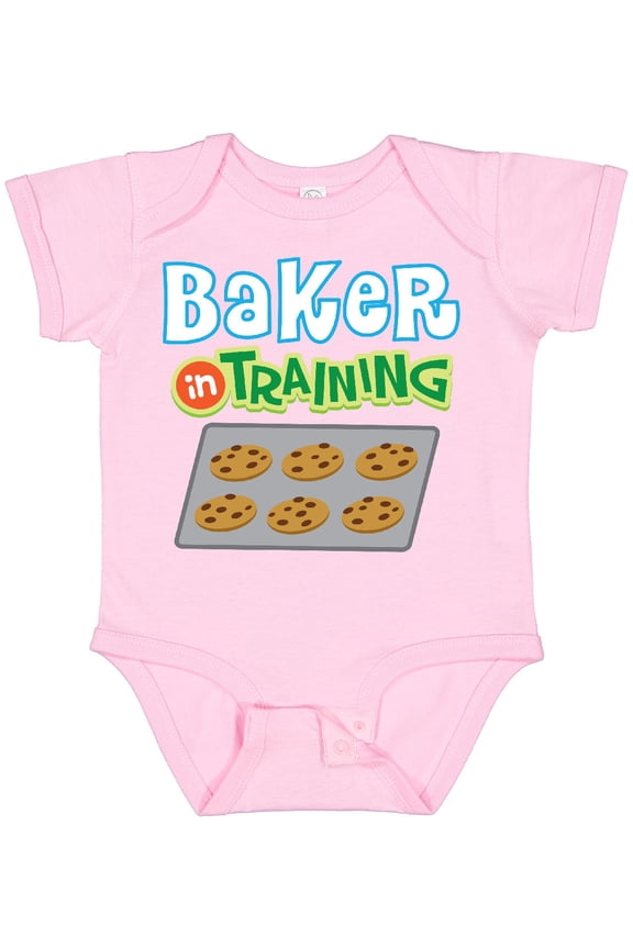 Baker in Training Baking Boys or Girls Baby Bodysuit