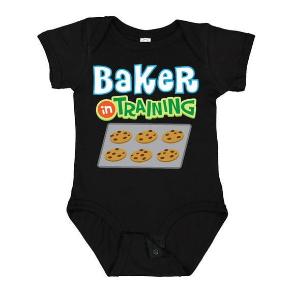 Inktastic Baker in Training Baking Boys or Girls Baby Bodysuit