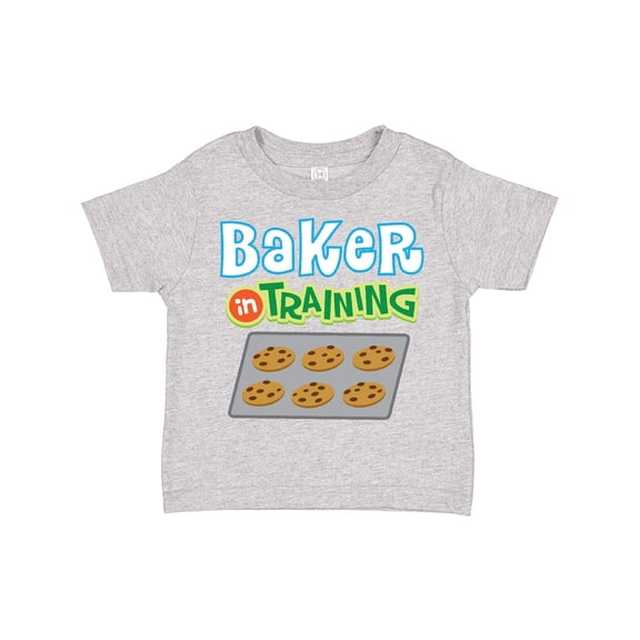 Inktastic Baker in Training Baking Boys or Girls Toddler T-Shirt