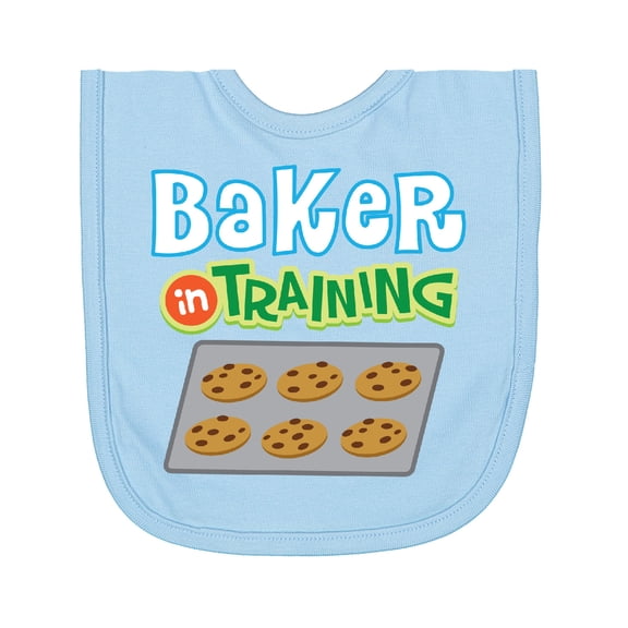 Inktastic Baker in Training Baking Newborn Bib