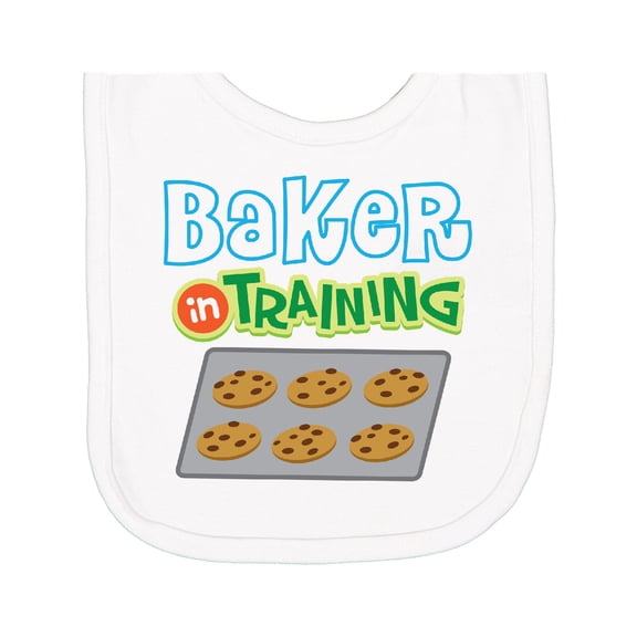 Inktastic Baker in Training Baking Newborn Bib