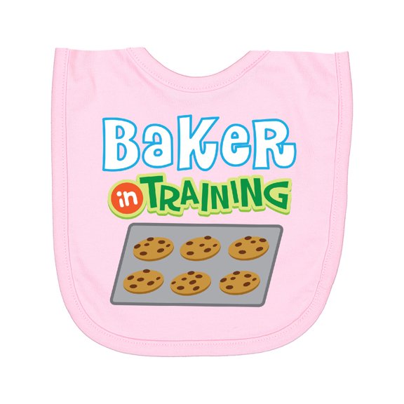 Inktastic Baker in Training Baking Newborn Bib