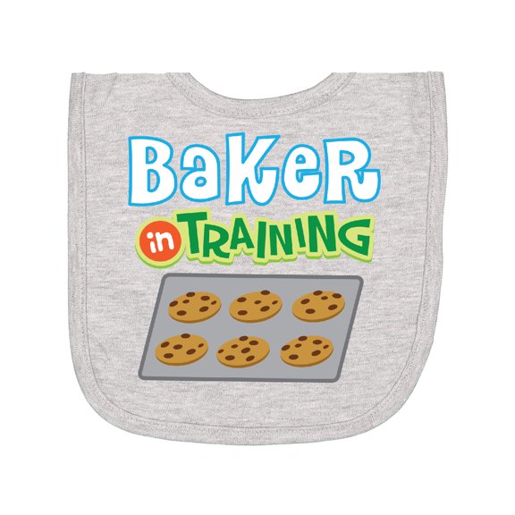 Inktastic Baker in Training Baking Newborn Bib